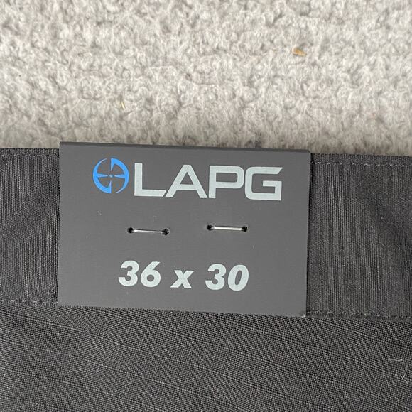 LAPG Urban OPS Ripstop Cargo Tactical Workwear Pants Men's 36x30 Black New - Picture 14 of 15